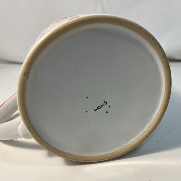 Gingerbread Man Christmas Ceramic Coffee Mug 20 oz Embossed Trees Eli + Ana - Picture 7 of 7